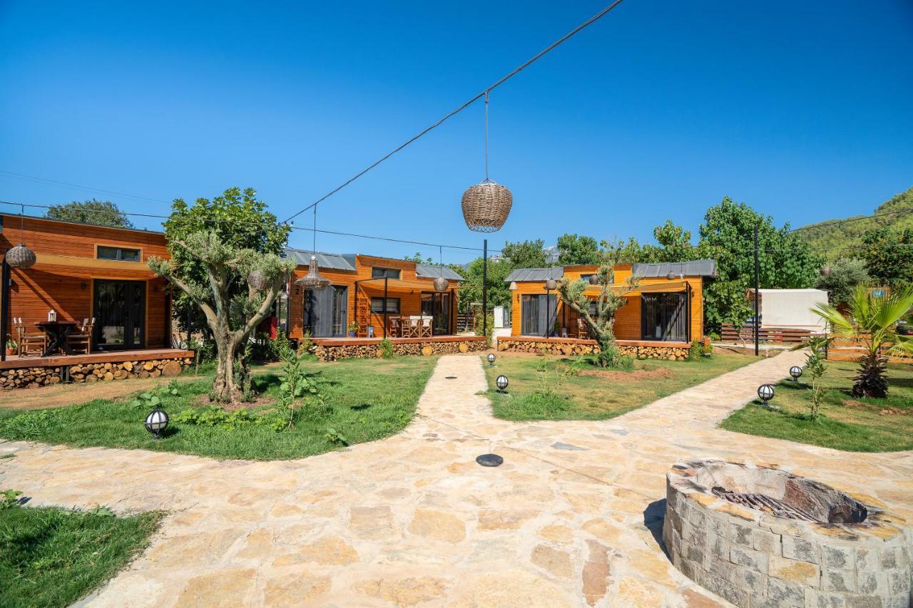 Hotel Nomade Caravan Camping Fethiye Exterior foto