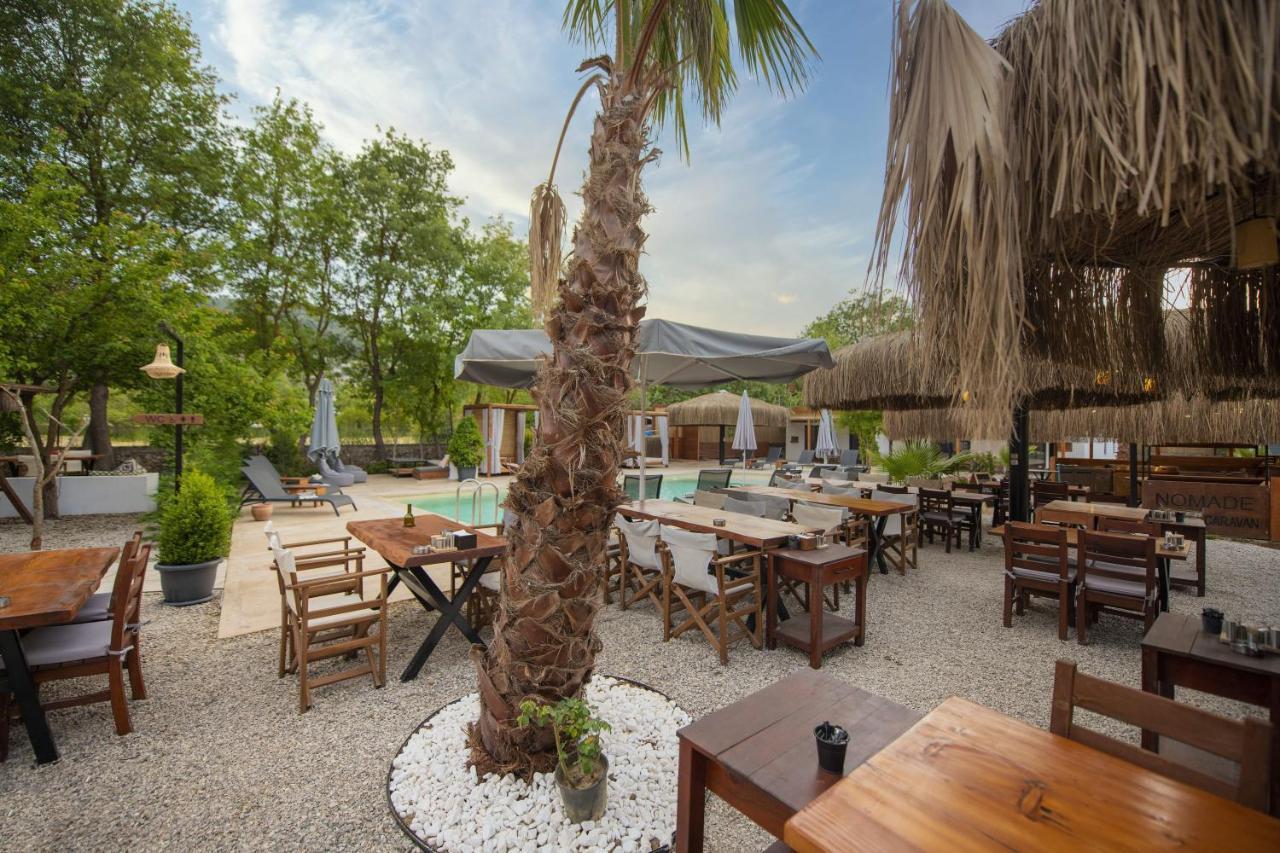 Hotel Nomade Caravan Camping Fethiye Exterior foto