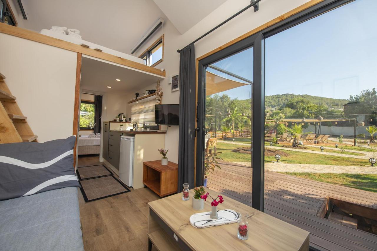 Hotel Nomade Caravan Camping Fethiye Exterior foto