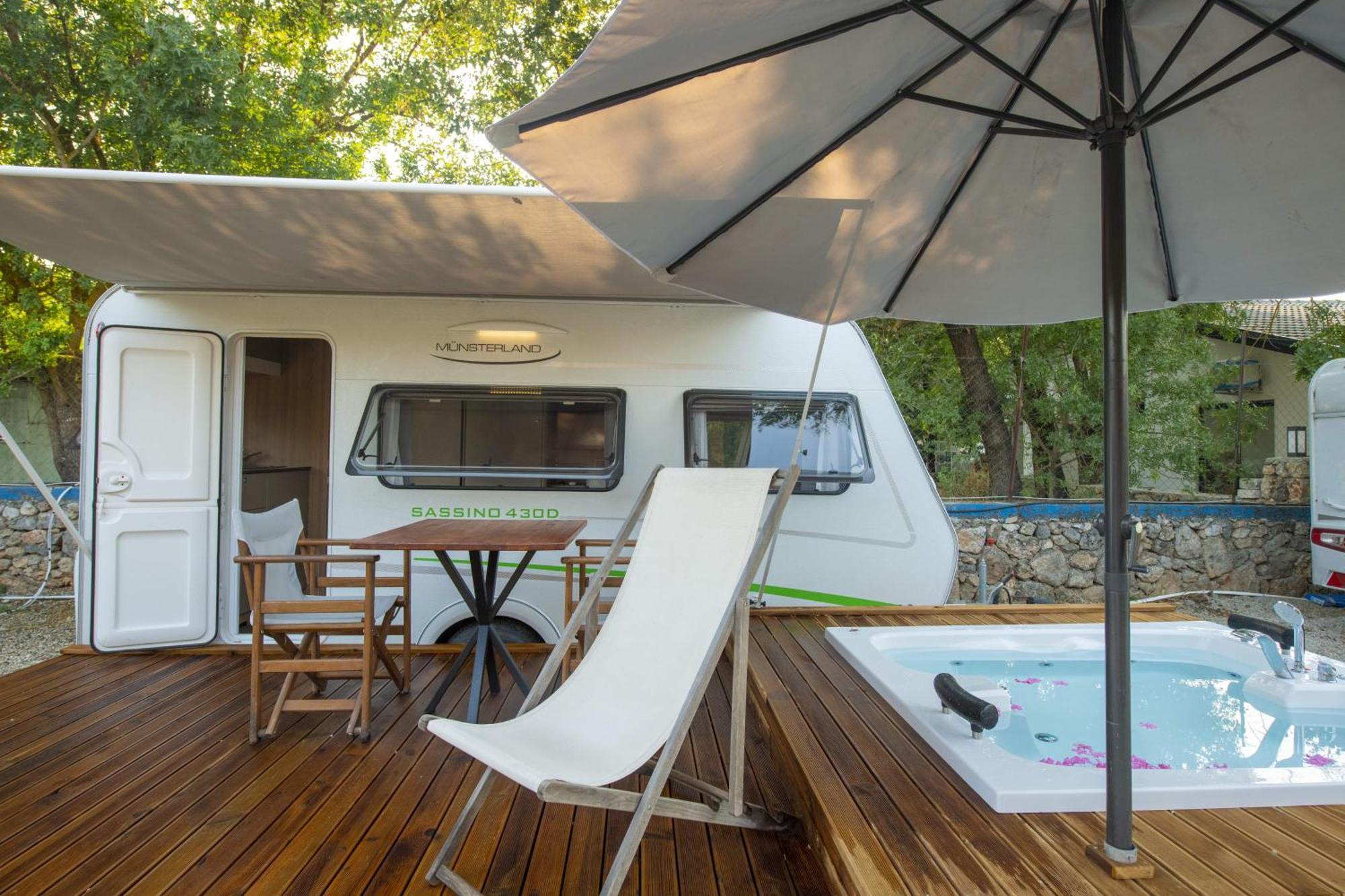 Hotel Nomade Caravan Camping Fethiye Exterior foto